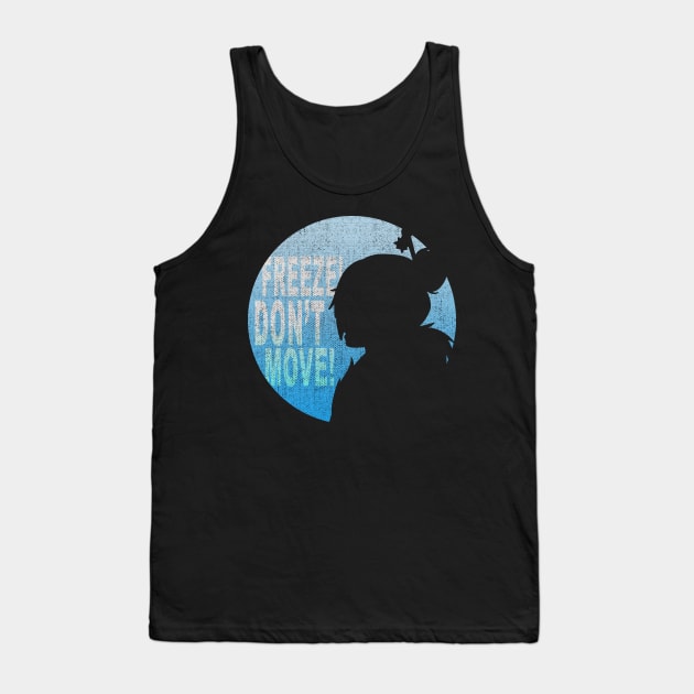 Overwatch Mei Silhouette Tank Top by ChasingBlue